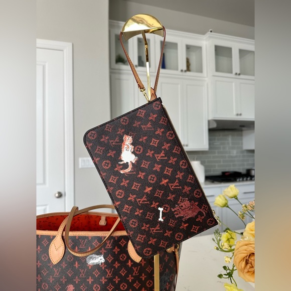 Louis Vuitton Catogram Neverfull MM - Picture 3 of 16